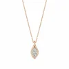 Zadok Privé Adjustable Bezel Marquise Diamond Pendant
