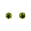 Suzanne Kalan Amalfi Green Envy Topaz Round Studs