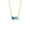 Suzanne Kalan Amalfi Mini Burst Dark Blue Mix Pendant