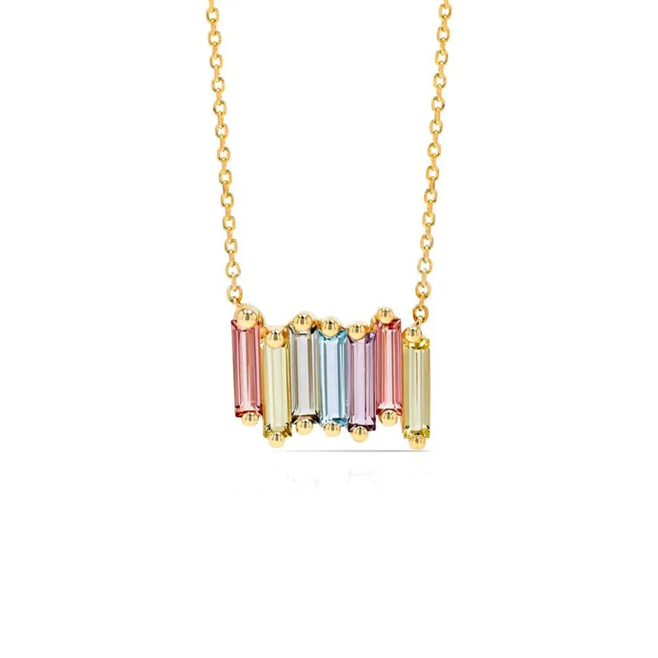 Suzanne Kalan Amalfi Mini Burst Rainbow Pendant