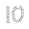 Zadok Collection Ascher-Cut Diamond Huggies