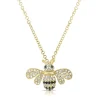 Zadok Collection Bee Pave Diamond And Black Diamond Pendant