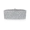 Zadok Collection Bezel Hexagon Diamond Bracelet