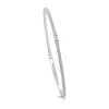 Zadok Collection Birthstone & Diamond Flexible Bangle