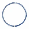 Zadok Collection Blue Sapphire And Diamond Choker Necklace
