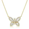 Zadok Collection Butterfly Link Diamond Pendant