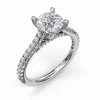 Fana Cathedral Diamond Engagement Ring