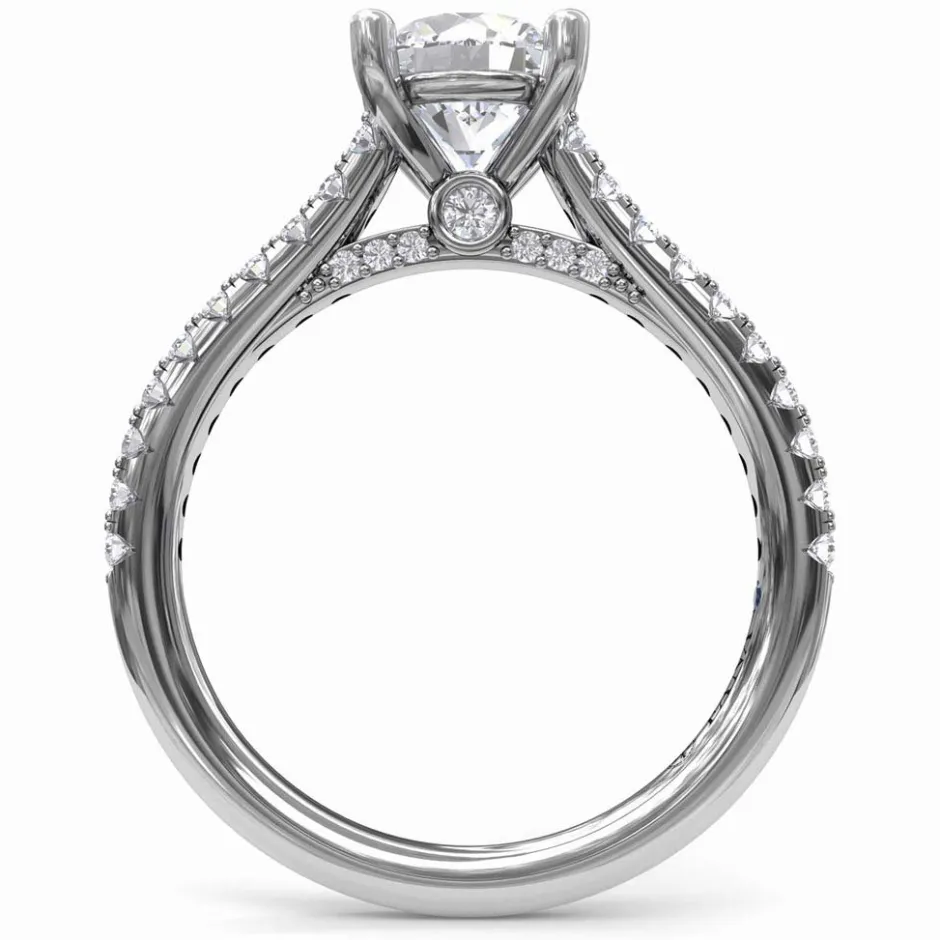 Fana Cathedral Diamond Engagement Ring