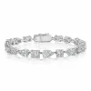 Zadok Collection Chunky Multi Shape Diamond Bracelet
