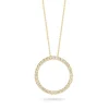 Roberto Coin Circle Pendant With Diamonds