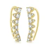Zadok Collection Climber Diamond Earrings 0.69ctw