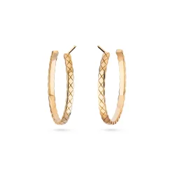 CHANEL COCO CRUSH Hoop Earrings