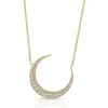 Zadok Collection Crescent Moon Necklace