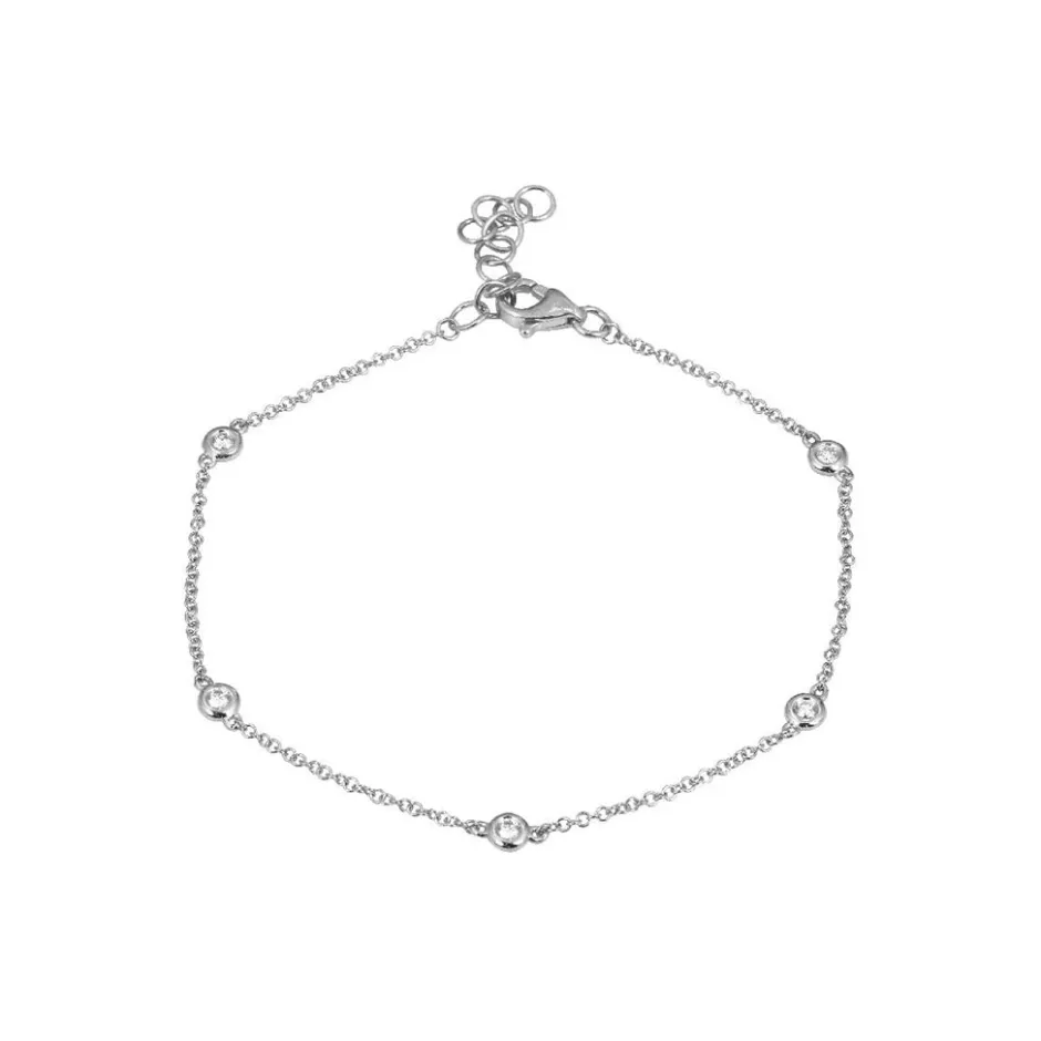 Zadok Collection Diamond Bezel Bracelet