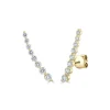 Zadok Collection Diamond Ear Climber Earrings
