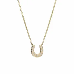 Zadok Collection Diamond Horseshoe Pendant