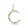 Zadok Collection Diamond Large Initial Pendant