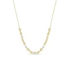 Zoe Chicco 5 Diamond Puffed Mariner Station Necklace