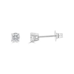 Zadok Collection Diamond Round Studs