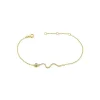 Zadok Collection Diamond Snake Bracelet
