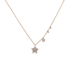 Zadok Collection Diamond Star Necklace