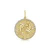 Zadok Collection Diamond Zodiac Charm - Pisces