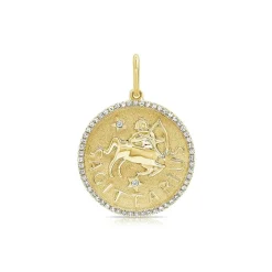 Zadok Collection Diamond Zodiac Charm - Sagittarius