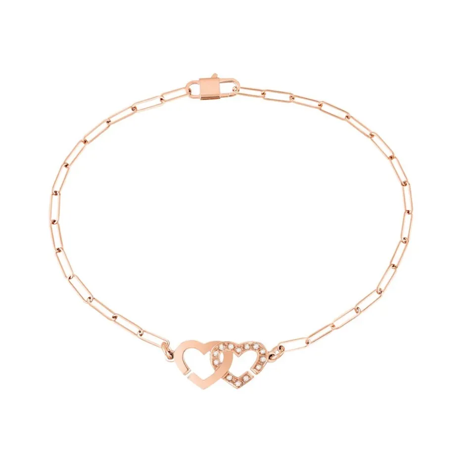 Dinh Van Double Coeurs R9 Bracelet
