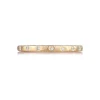 Sethi Couture Dunes Narrow Diamond Brushed Band Ring
