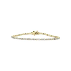 Zadok Collection Emerald Cut Diamond Tennis Bracelet