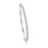 Zadok Collection Emerald-Cut Diamond Bezel Set Bangle