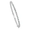 Zadok Collection Emerald-Cut Flexible Bangle