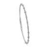 Zadok Collection Flexible Flower Station Diamond Bangle