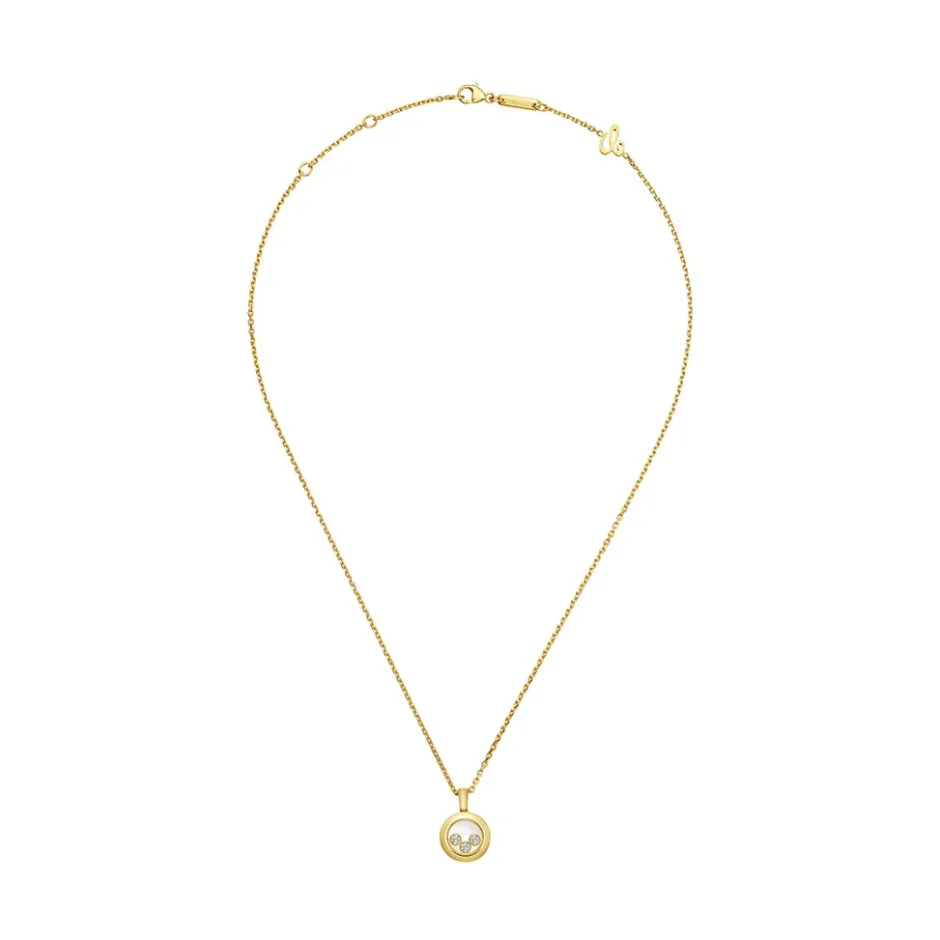 Chopard Happy Diamonds 3 Round Diamond Pendant