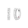 Roberto Coin Huggy Earrings With Diamonds