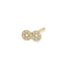 Zoe Chicco Itty Bitty Diamond Infinity Stud