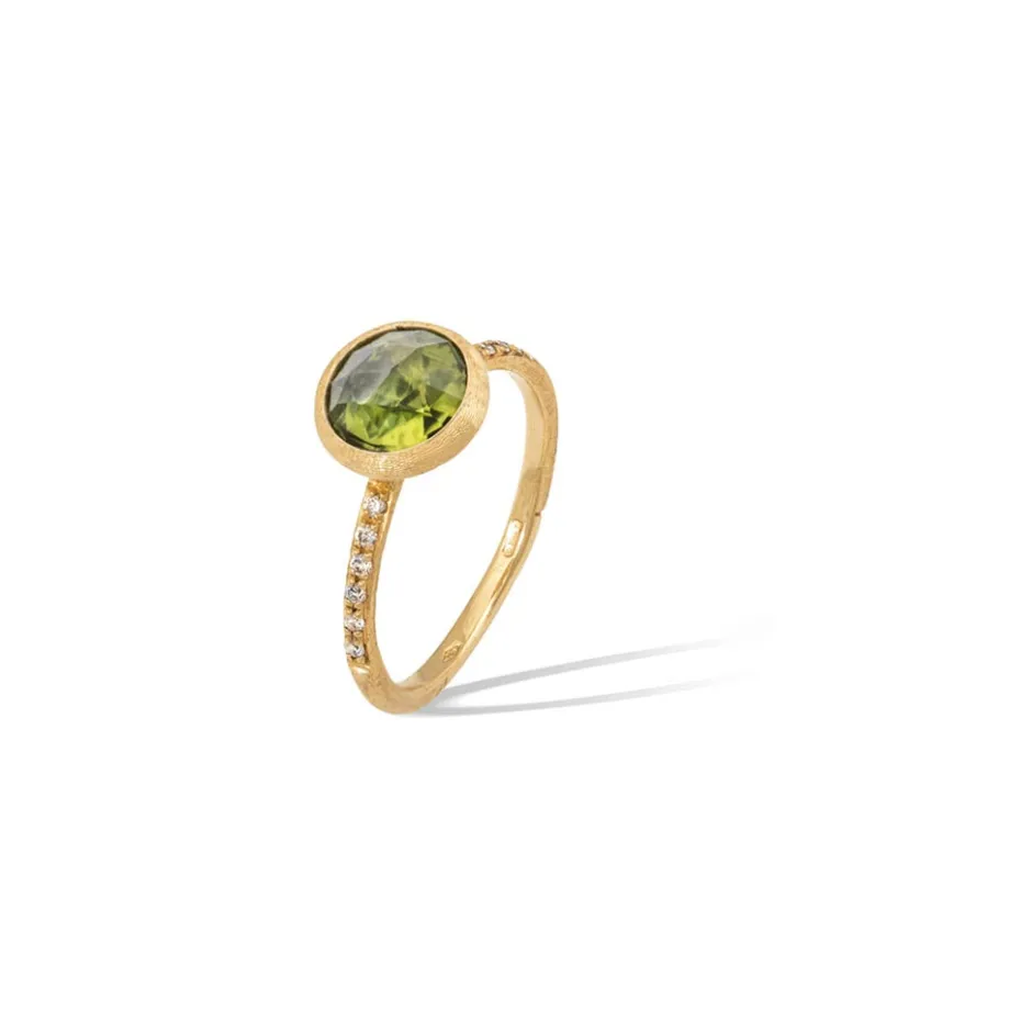Marco Bicego Jaipur Color Peridot Stackable Ring
