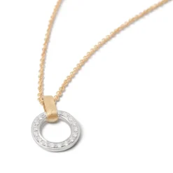 Marco Bicego Jaipur Flat-Link Diamond Pendant