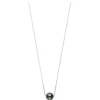 Mikimoto Japan Collections Pendant With Black South Sea Pearls