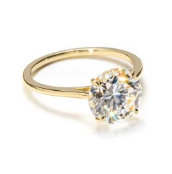 Zadok Collection 14k Yellow Gold Engagement Ring