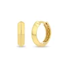Zoe Chicco Knife Edge Hinge Huggie Hoops