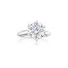 Zadok Collection Knife-Edge Diamond Engagement Ring Engagement Ring