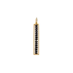 Sethi Couture Leila Black Diamond Pendant Pendant