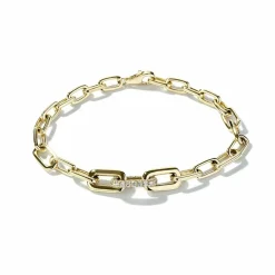Zadok Collection Link Diamond Bracelet