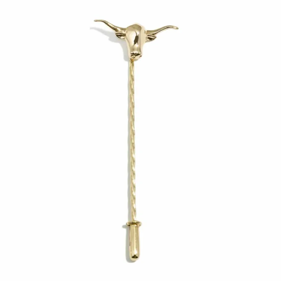 Zadok Collection Longhorn Hat Pin