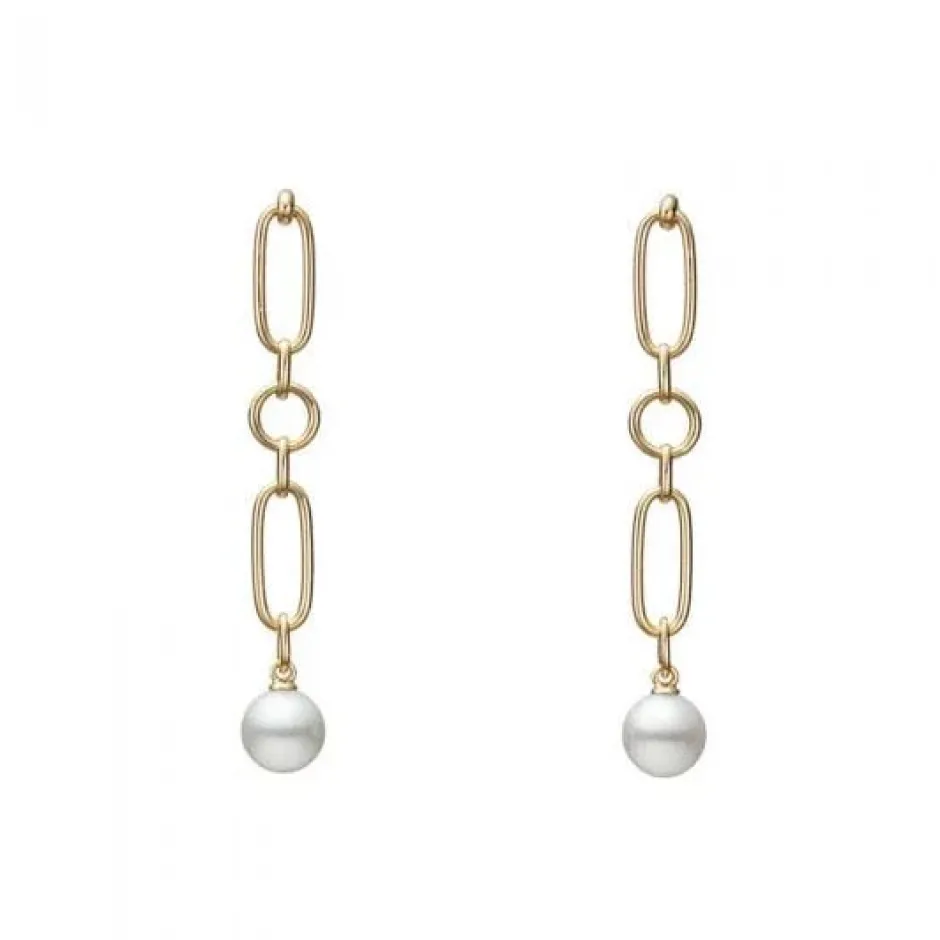 Mikimoto M Code Akoya Cultured Pearl Earrings
