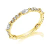 Women Zadok Collection Marquise Diamond Spaced Band