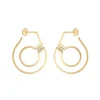 Dinh Van Menottes R27.5 Hoop Earrings
