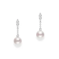 Mikimoto Morning Dew Akoya Cultured Pearl Earrings