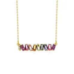 Suzanne Kalan Multi-Stone Pendant